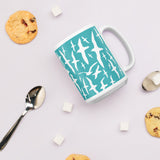Muttonbird mug aqua